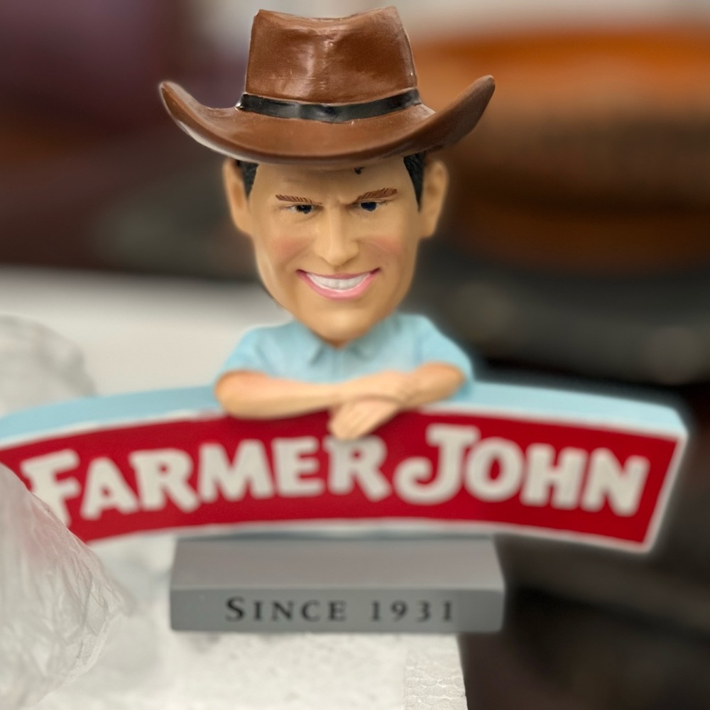 Farmer John Bobblehead Brand New in Box - Picture 5 of 8